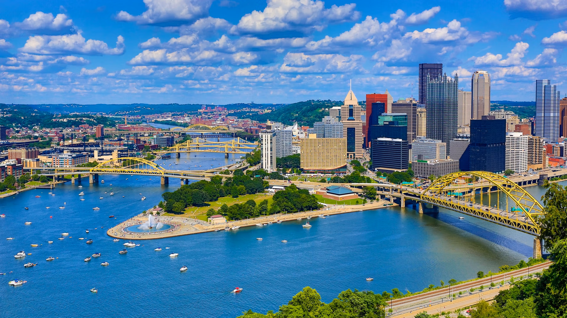 stunning view at Pittsburg